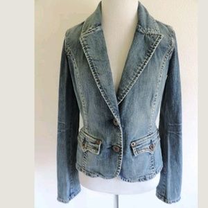 silver Jeans denim  jacket size small
